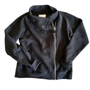 Evy’s tree lizzy black moto luxury hoodie comfort soft L excellent condition